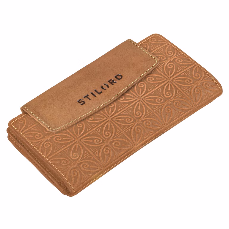 "Lorelai" Cartera De Mujer Grande Cuero Elegante Monedero Dama