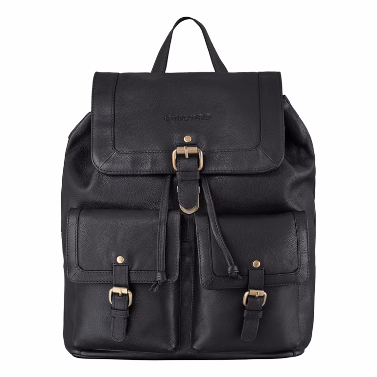 "Nora" Vintage Mochila Mujer Piel