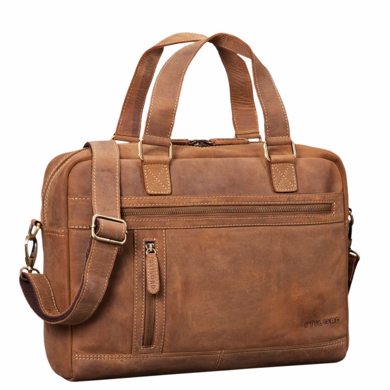 "Dion" Vintage Bolso Hombre Bandolera