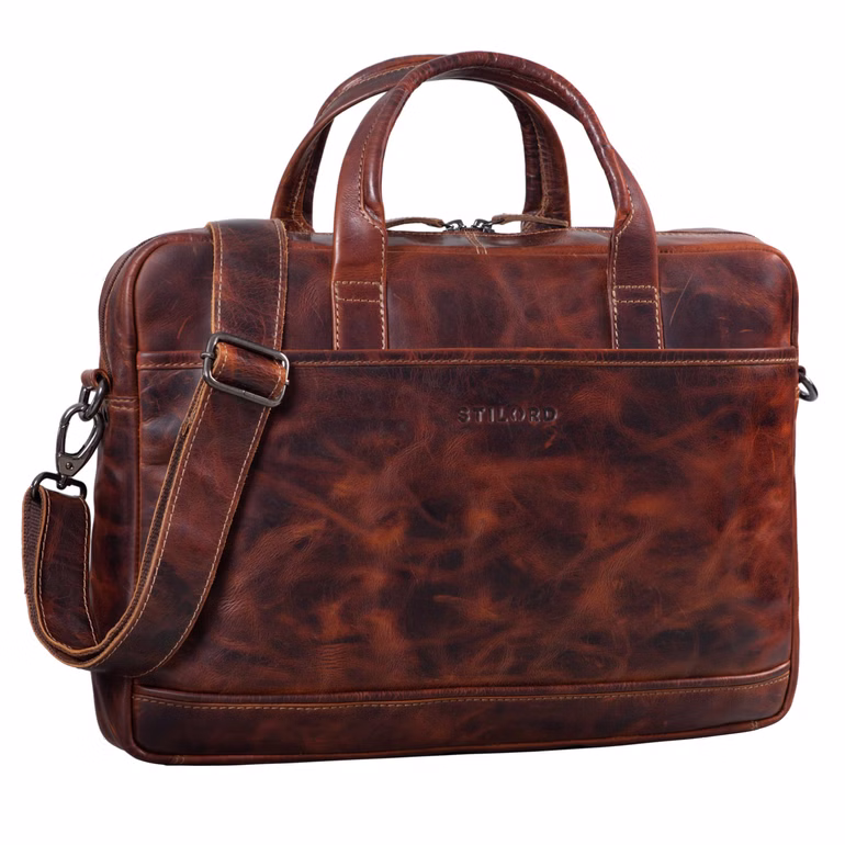 "Claudius" Bolso de Cuero grande