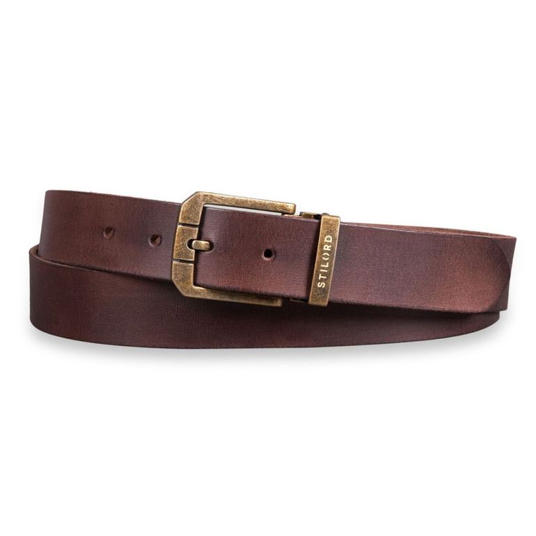 [Bulto] Vintage Cinturón Cuero Hombre Marrón