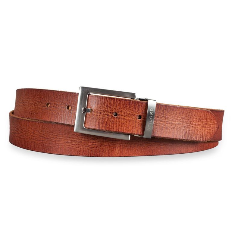 [Bulto] Cinturón de piel marrón