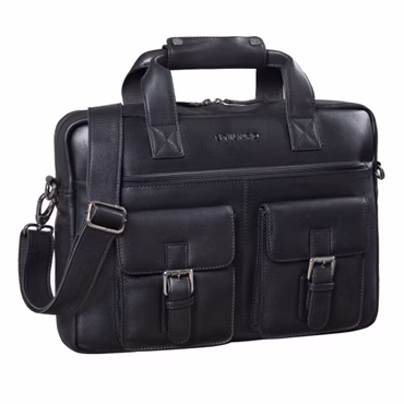 "Frederico" Vintage Bolso de Cuero