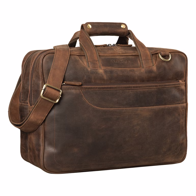 "Astor" Grande Maletín de Piel Hombre