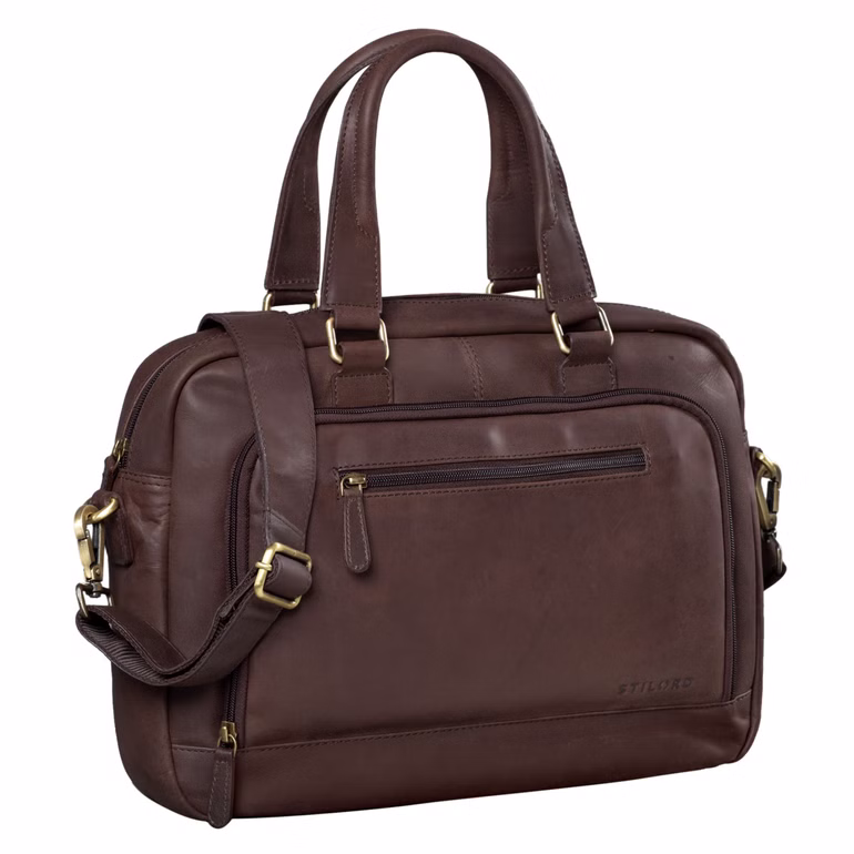 "Catherine" Bolsa De Cuero Business Para Mujeres 13 3 Pulgadas MacBook