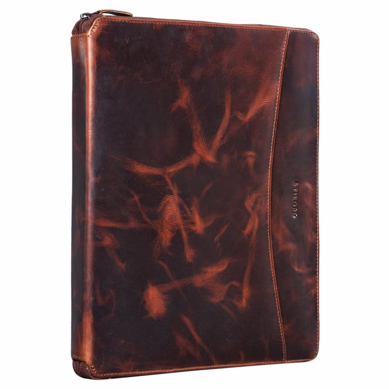 "Dexter" Portadocumentos Cuero Bolsa Portátil