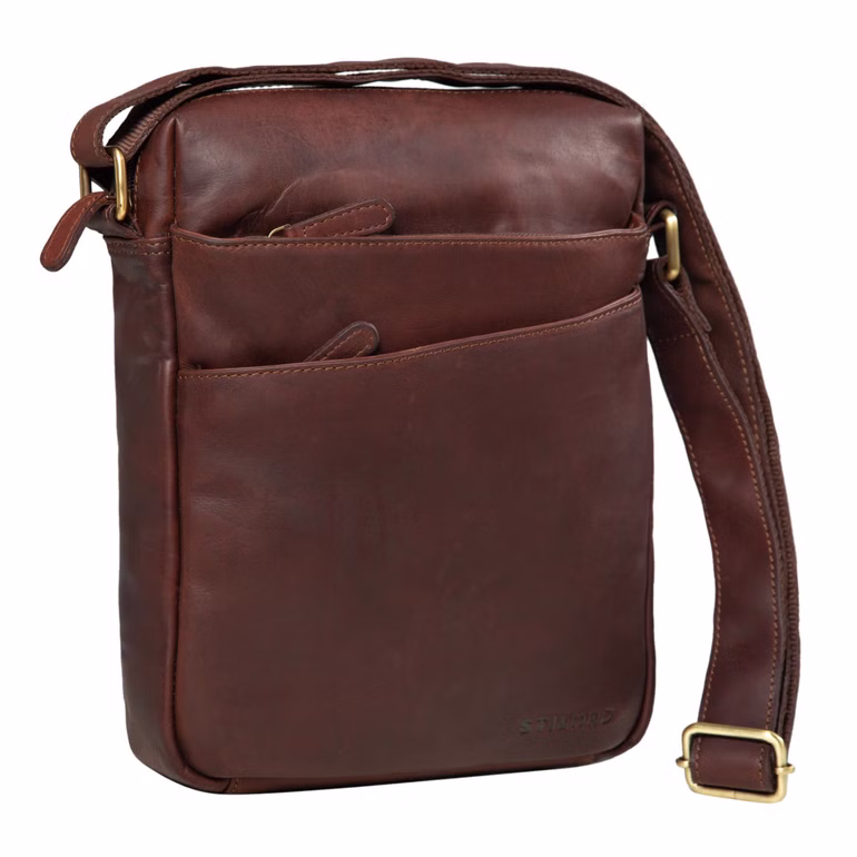 "Pia" Bolso Vintage de Cuero para Mujer Bandolera para Colgar