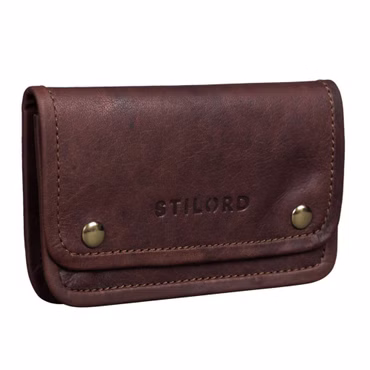 "Kingston" Bolso de Tabaco Cuero