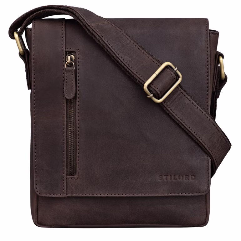 „Easton“ Pequeña Messenger Bag Cuero Vintage Bolso De Hombro