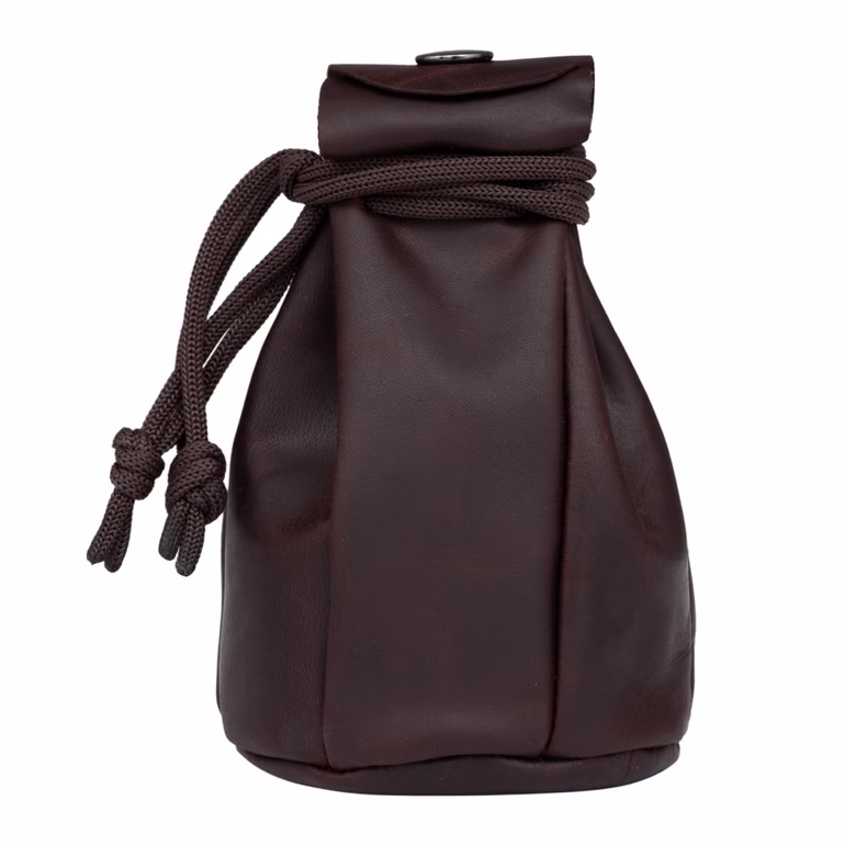 "Niklas" Monedero Vintage De Cuero Bolsa Para Monedas Piel Auténtica