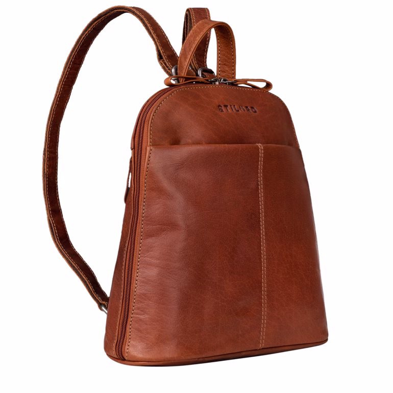 "Olivia" Mochila Cuero Mujeres Daypack