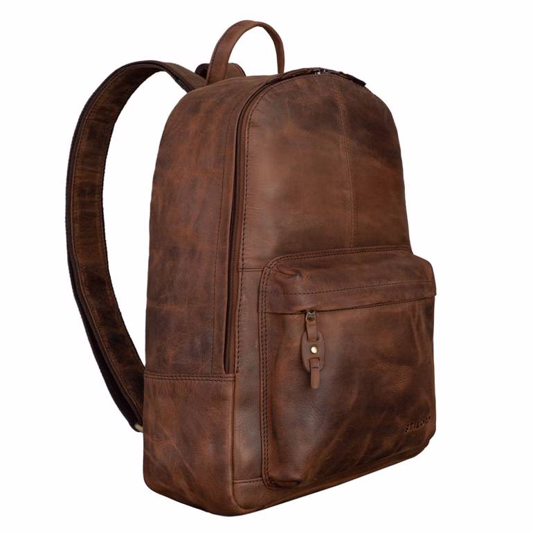 "Marley" Mochilas Cuero Hombre Vintage