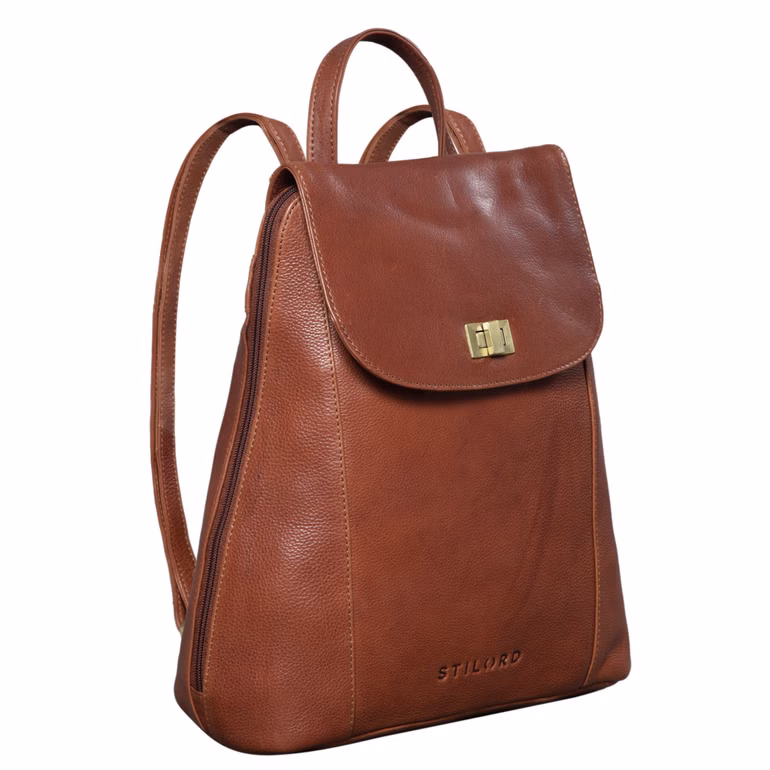 "Victoria II" Mochila Casual Mujer Piel