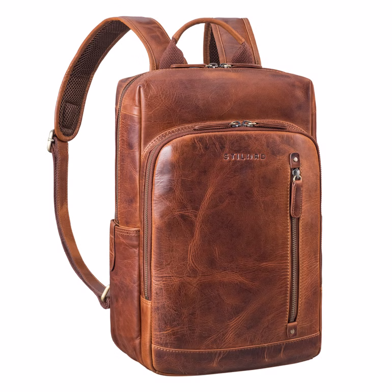 "Johnson" Mochila de Negocios Cuero