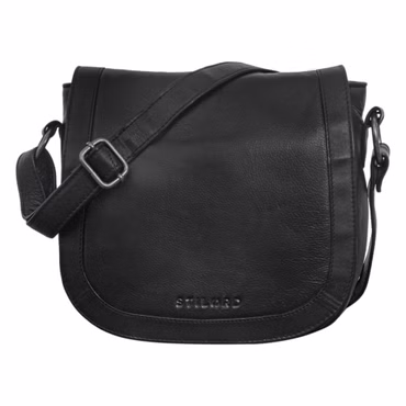 "Diana" Bolso de mano para mujer en cuero marrón