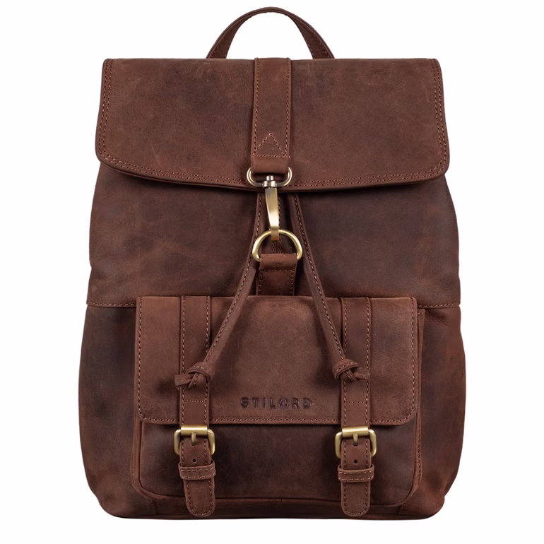 "Kacey" Mochila Cuero VIntage Mujer