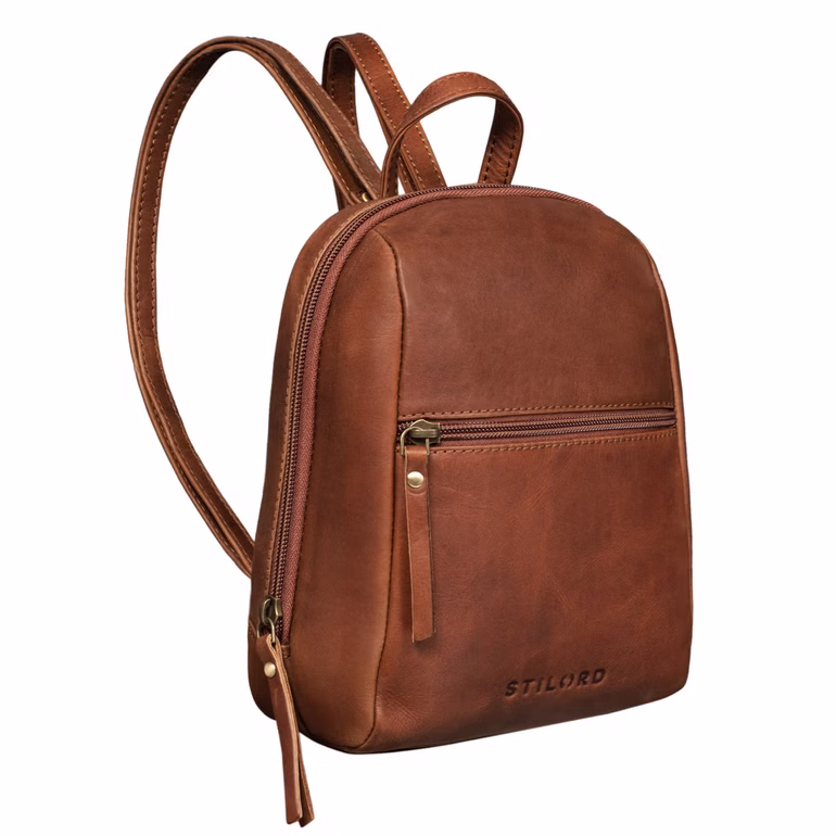 "Lia" Mini mochila mujer cuero
