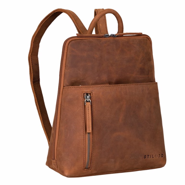 "Holly" Mochila Pequeña Mujer Cuero