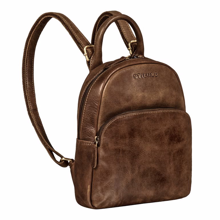 "Ruby" Daypack Mochila de Cuero para Mujeres