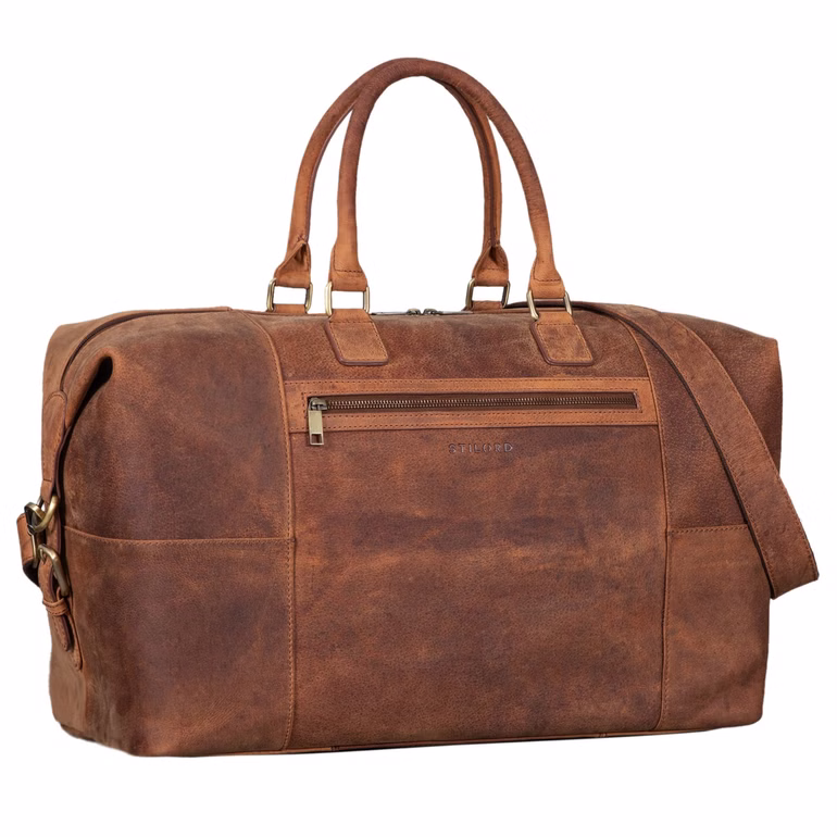 "Rover" Bolsa de Viaje Grande de Piel "Rover" Bolsa de Viaje Grande de Piel