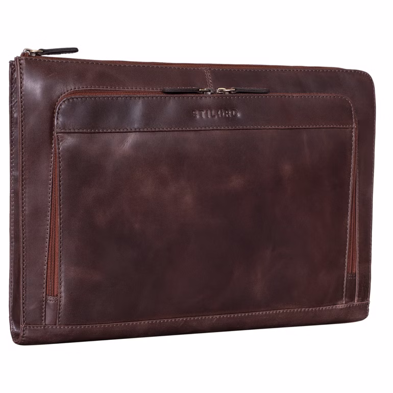 “Murray” Funda De Cuero Para MacBook 16" Maletín Para Laptop
