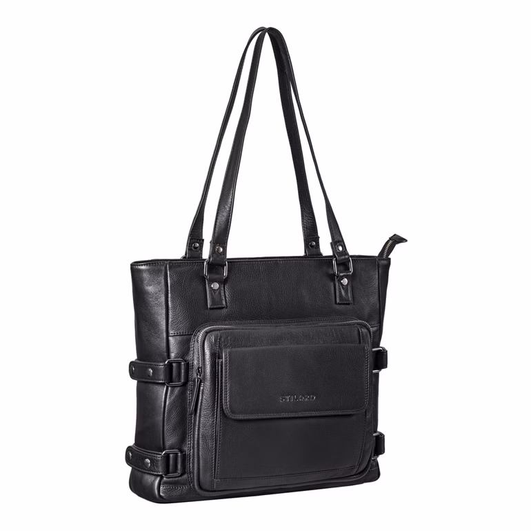 "Liara" Bolso Shopper de Cuero Mujer Grande Elegante de Hombro
