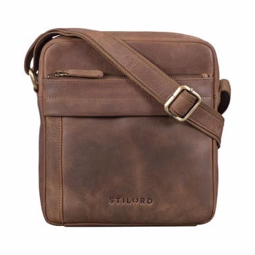 "Craig" Bolsa de Cuero para Hombre Pequeña y Práctica Bandolera "Craig" Bolsa de Cuero para Hombre Pequeña y Práctica Bandolera
