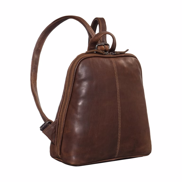 "Calla" Mochila de Cuero Señoras Pequeña Elegante
