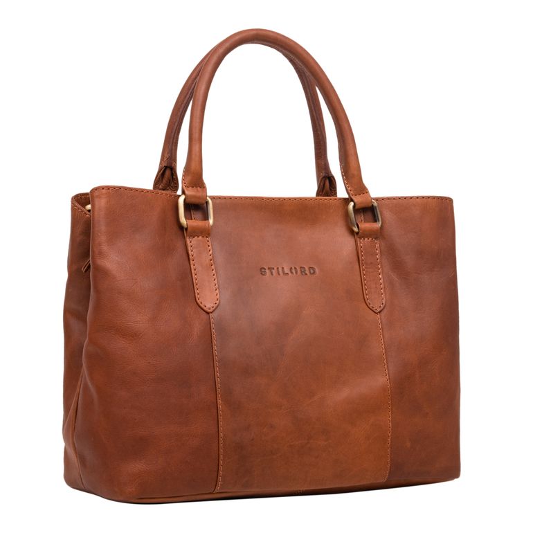  "Lexa" Bolso Grande de Cuero Señoras 