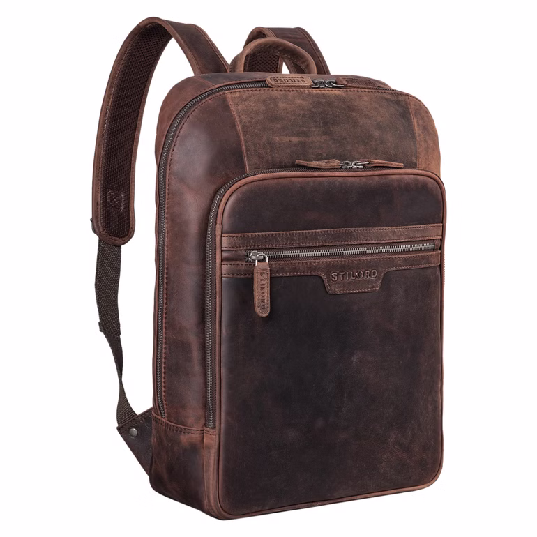 Segunda Opción "Malik" Mochila Trabajo Potátil Cuero