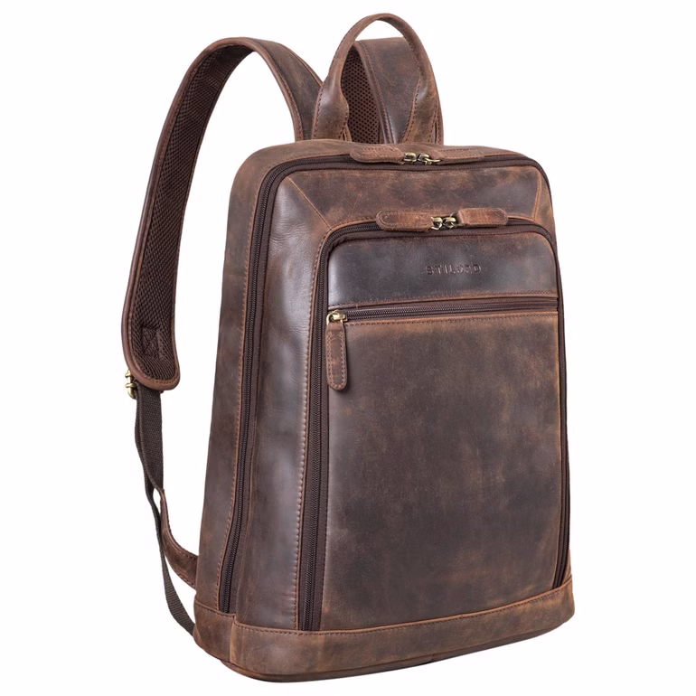 Segunda Opción "Watson" Mochila para Portátil 15.6 Pulgadas Cuero