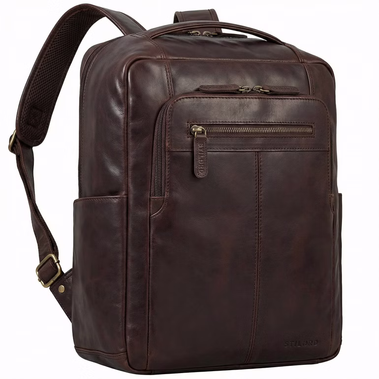 "Guido" Única Mochila Cuero Vintage