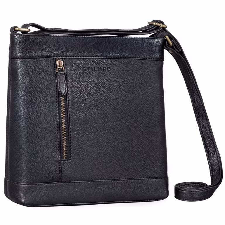  "Moni" elegante Bolso de Cuero Mujer de Tamaño Medio-Grande para Tablet de 11"