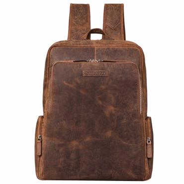"Ocean" Moderna Mochila Negocios Piel