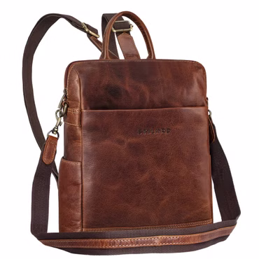 "Sienna" Mochila y Bolso Mujer 2-en-1 de Cuero Estilo Vintage