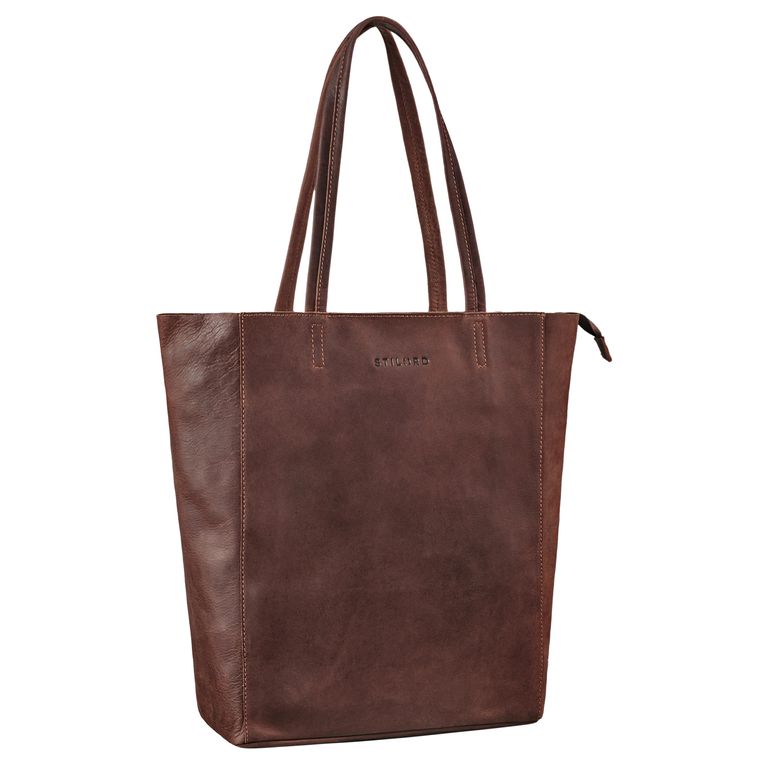 "Chelsea" Vintage Tote Bag Piel Bolso Mujer Grande 