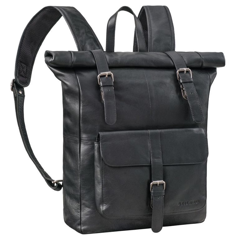 "Herakles" Mochila Portatil 17" Cuero