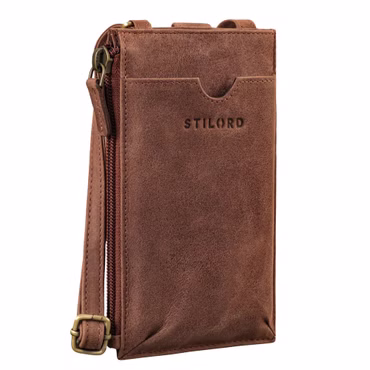 "Tali" Bolsa de Cuero para Teléfono con Cartera 3-en-1 para Hombro