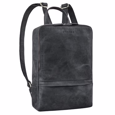 "Verona" Mochila Cuero Mujeres y Hombres Mediana