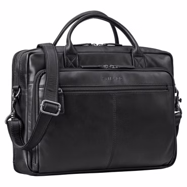 "Zenon" Maletín Cuero Portátil 15 6 A 16 Pulgadas Bolso Tipo Oficina