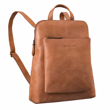 "Dua" Mochila de cuero para señoras 2 en 1 para Portátil de 13,6 "Dua" Mochila de cuero para señoras 2 en 1 para Portátil de 13,6