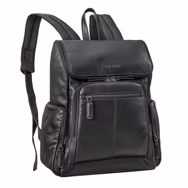"Giacomo" Mochila de Cuero para Portátil de 13 - 14 Pulgadas Hombre y Mujer