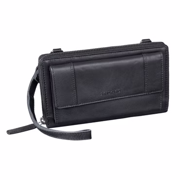 "Marigold" 3-in-1 Bolso Movil 7 Pulgadas Mujer Grande Piel Auténtica 