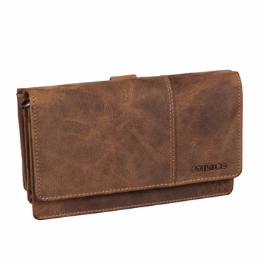 “Darla” Bolso 3-en-1 De Cuero Para Teléfono Con Cartera Bandolera