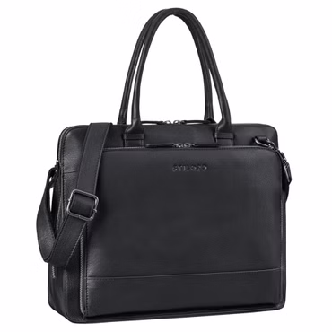 "Nola" Shopper Bolso de Cuero Mujer Grande Maletín para Laptop 13,6