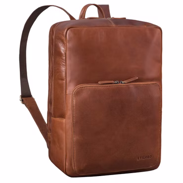 "Nicolo" Mochila Cuero Hombre para Ordenador Portatil 17 Pulgadas Mujeres