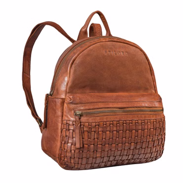 “Wichita” Mochila de Cuero Pequeña Para Mujer trenzada Estilo Boho