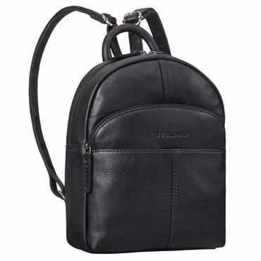 "Elva" Elegante Mochila Mujer Casual Pequeña de Cuero Auténtico