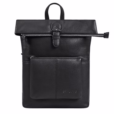"Niagara" Mochila Rolltop de piel para mujer para portátiles de 13,6 pulgadas y documentos DIN A4
