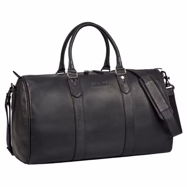 "Santiago" Bolsa de Viaje Hombre de Cuero Auténtico Bolsa Deporte Mujer 28L